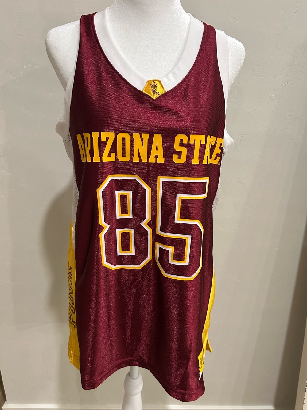Victoria Secret PINK ASU Sun Devils Tank Top Jersey Size XS 5th & Ocean
